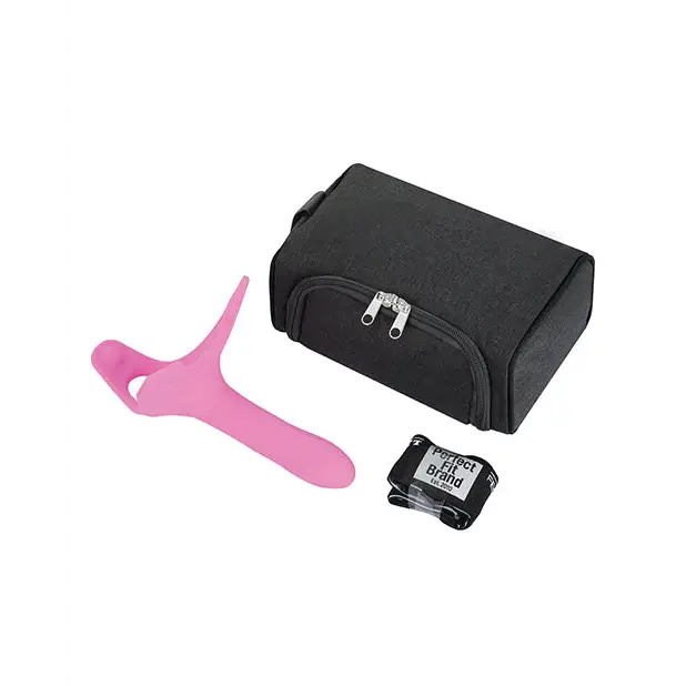 Perfect Fit Zoro 6.5’’ Strap On w/Case - Pink - Gay & Lesbian Products