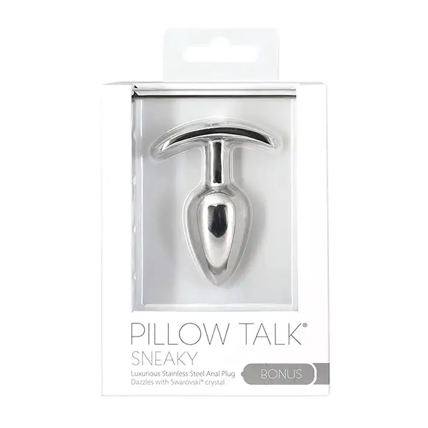 Pillow Talk Sneaky - Silver - Anal Products