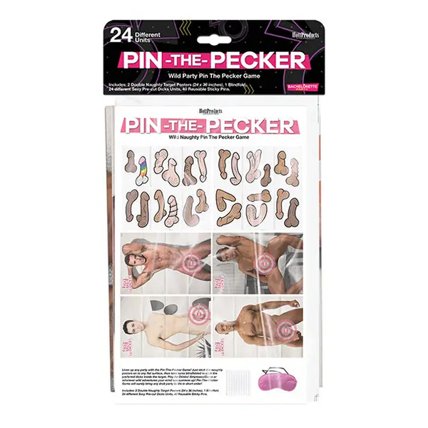 Pin the Pecker Party Game - Bachelorette & Party Supplies