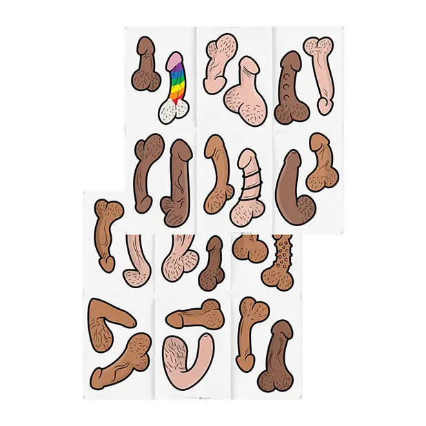 Pin the Pecker Party Game - Bachelorette & Party Supplies