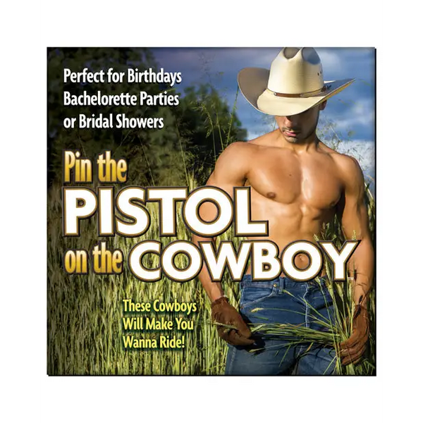 Pin the Pistol on the Cowboy - Bachelorette & Party Supplies