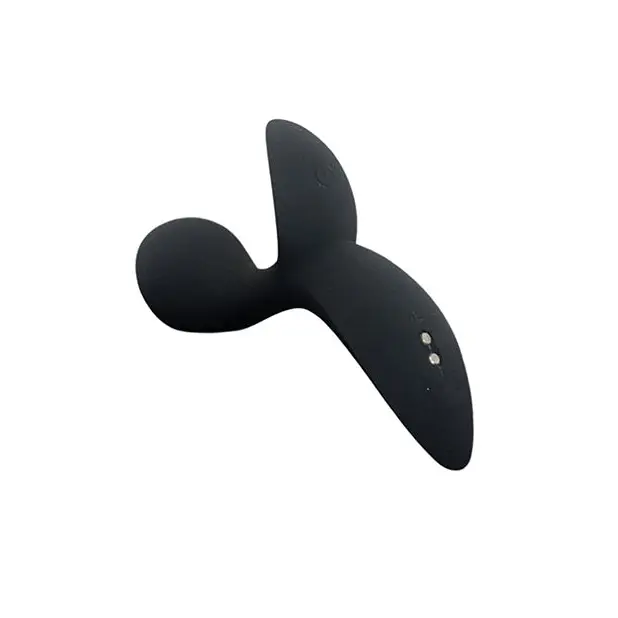 Pink Elephant Buzzy Bae Rechargeable Vibe w/Remote - Black - Anal Products