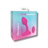 Pink Elephant Dreamer Rechargeable Vibe w/Remote - Pink - Anal Products