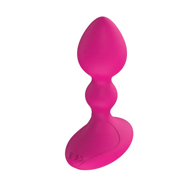 Pink Elephant Lil Rumble Rechargeable Vibe w/Remote - Pink - Anal Products