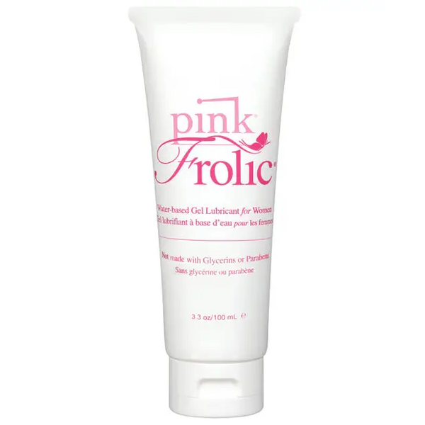 Pink Frolic Gel Lubricant - 3.3 oz Flip Top Tube - Lubricants