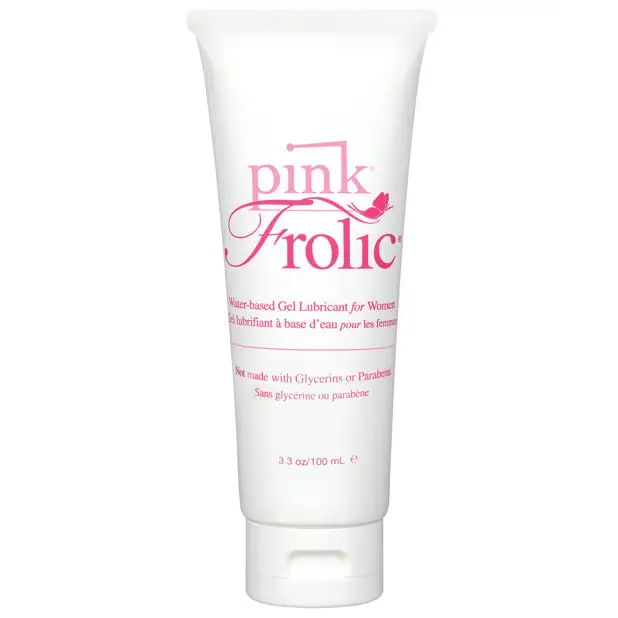 Pink Frolic Gel Lubricant - 3.3 oz Flip Top Tube - Lubricants