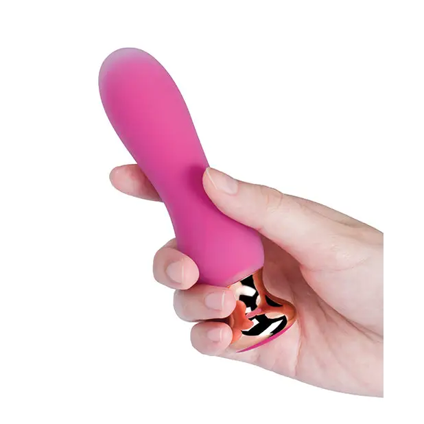 Pink Holic Curved Remote Vibrating Anal Plug - Anal Products