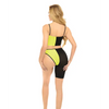 Pink Lipstick Block You Out Bandeau & Bottom Black/Yellow O/S - Lingerie - Packaged