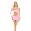 Pink Lipstick Cut My Life Into Pieces Pink O/S - Lingerie - Packaged