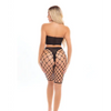 Pink Lipstick Empress Biker Short & Bandeau Top Black OS - Lingerie - Packaged