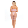 Pink Lipstick Empress Biker Short & Bandeau Top Pink O/S - Lingerie - Packaged