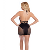 Pink Lipstick Girl Gone Bad Dress Black O/S - Lingerie - Packaged