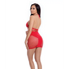 Pink Lipstick Girl Gone Bad Dress Red O/S - Lingerie - Packaged