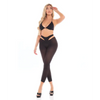 Pink Lipstick Mesmerize Me Tri Top & Legging Black O/S - Lingerie - Packaged