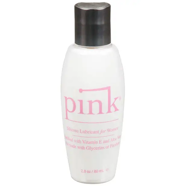 Pink Silicone Lube - 2.8 oz Flip Top Bottle - Lubricants