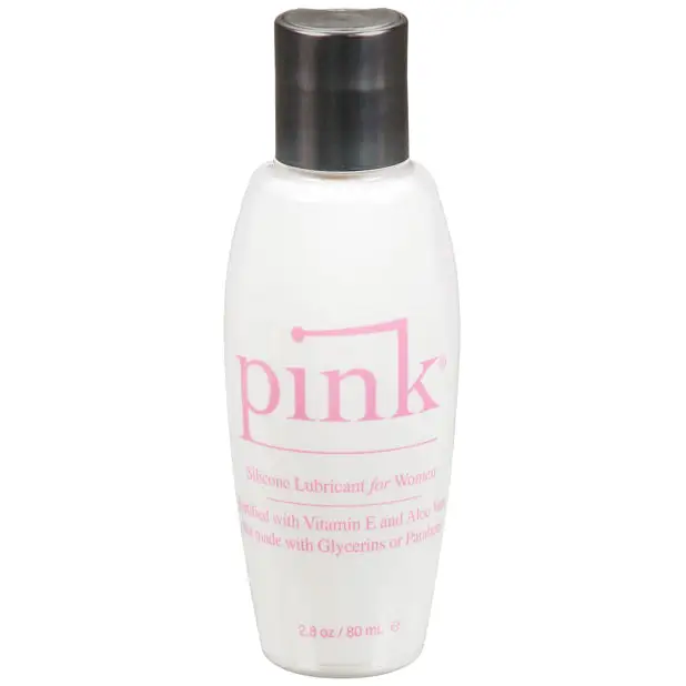 Pink Silicone Lube - 2.8 oz Flip Top Bottle - Lubricants
