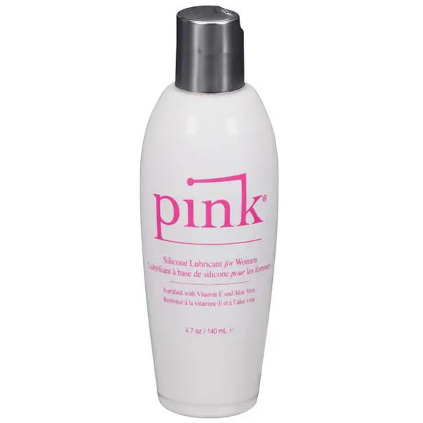 Pink Silicone Lube - 4.7 oz Flip Top Bottle - Lubricants
