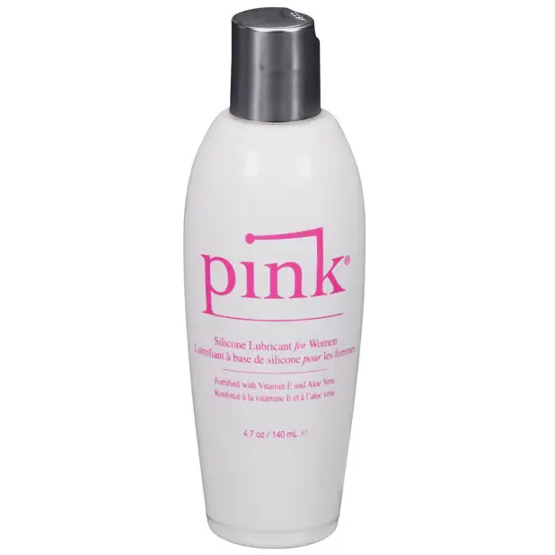 Pink Silicone Lube - 4.7 oz Flip Top Bottle - Lubricants