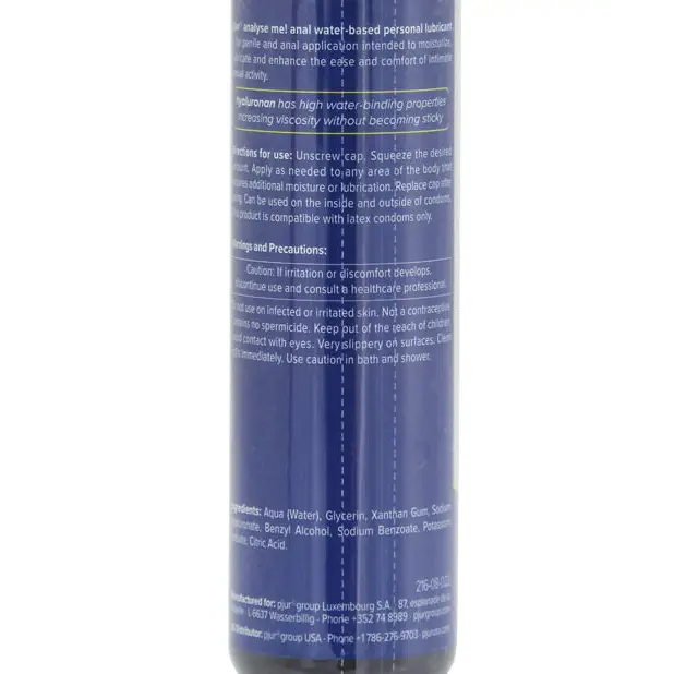 Pjur Analyse Me Water Based Personal Lubricant - 100 ml Bottle - Lubricants