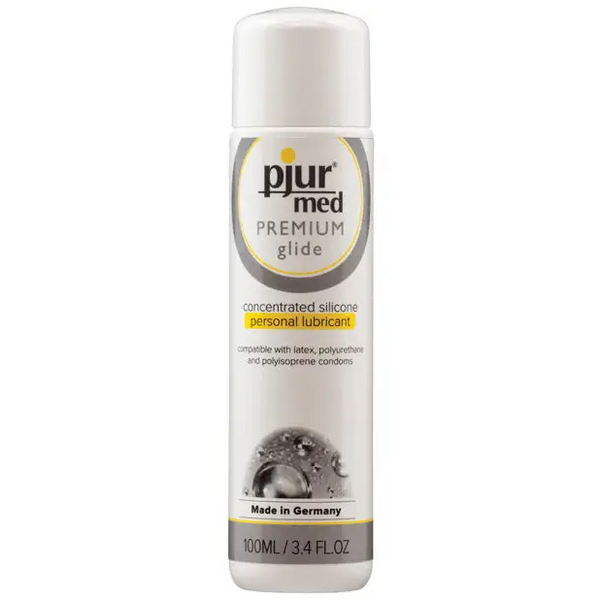 Pjur Med Premium Glide Concentrated Silicone Personal Lubricant - 100 ml Bottle - Lubricants