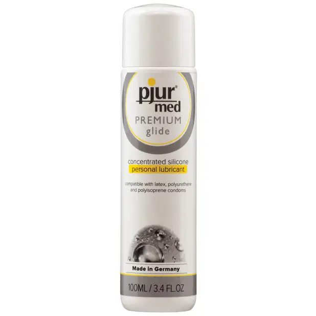 Pjur Med Premium Glide Concentrated Silicone Personal Lubricant - 100 ml Bottle - Lubricants