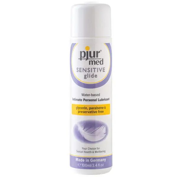 Pjur Med Sensitive Glide Water Based Personal Lubricant - 100ml Bottle - Lubricants