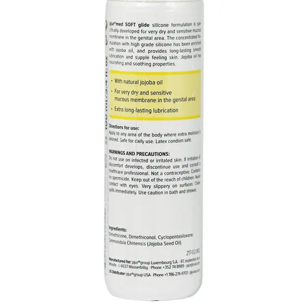 Pjur Med Soft Glide Silicone Based Personal Lubricant - 100ml Bottle - Lubricants