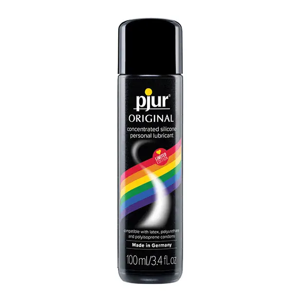 Pjur Original Rainbow Edition Silicone Personal Lubricant - 100 ml - Lubricants