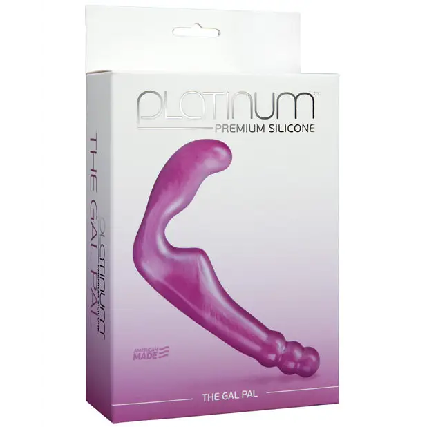 Platinum Silicone the Gal Pal - Purple - Strap Ons