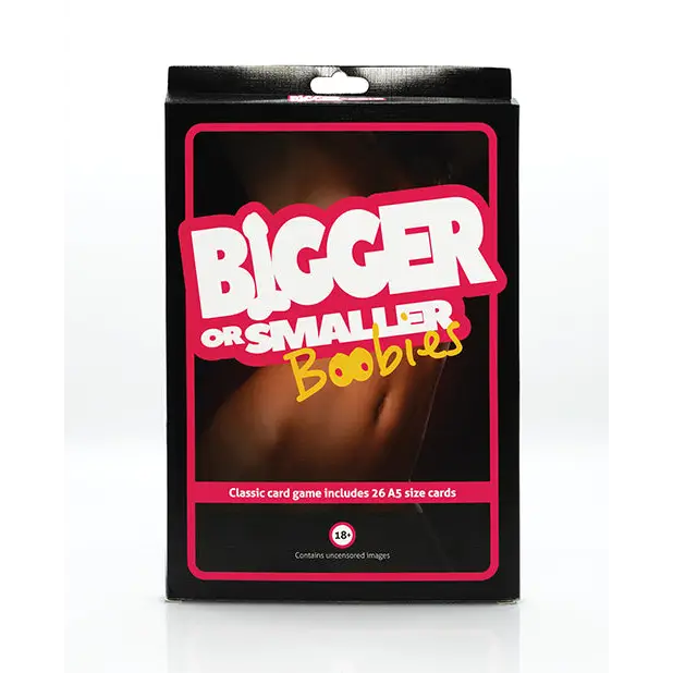 Play Wiv Me Bigger or Smaller Boobs Card Game - Games for Parties