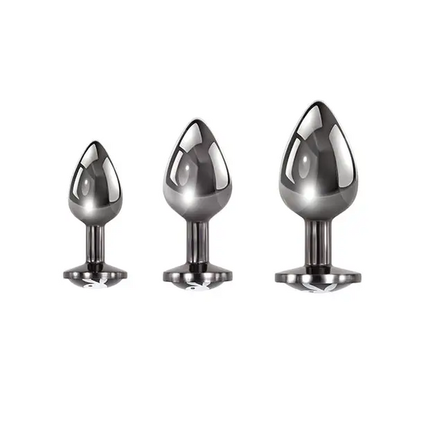 Playboy Pleasure Pleasure 3 Ways Butt Plugs - Anal Products