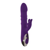 Playboy Pleasure Hop To It Rabbit Vibrator - Acai - Vibrators