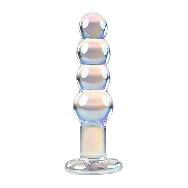 Playboy Pleasure Jewels Beads Anal Plug - Clear