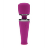 Playboy Pleasure Mic Drop Petite Wand Vibrator - Fuschia - Massage Products