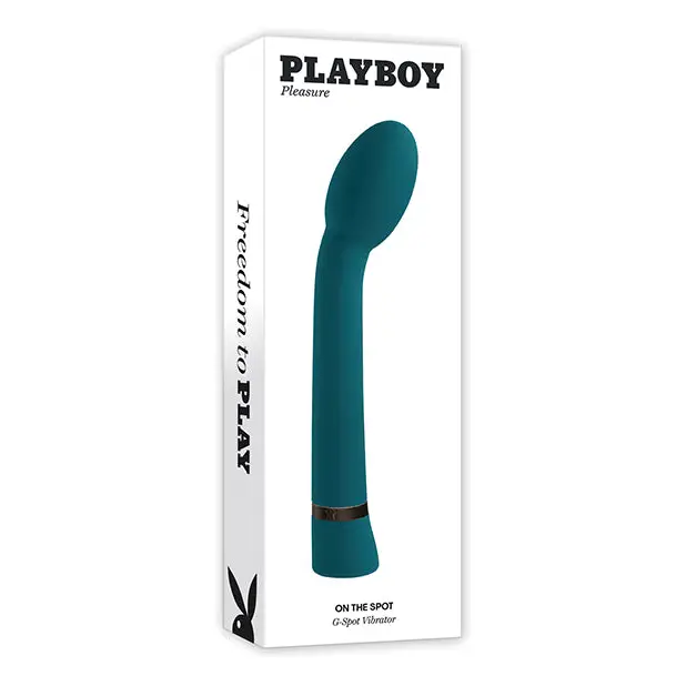 Playboy Pleasure On The Spot G-Spot Vibrator - Deep Teal - Vibrators