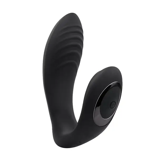 Playboy Pleasure Play time Multi Play G-Spot & P-Spot Vibrator - Black - Vibrators