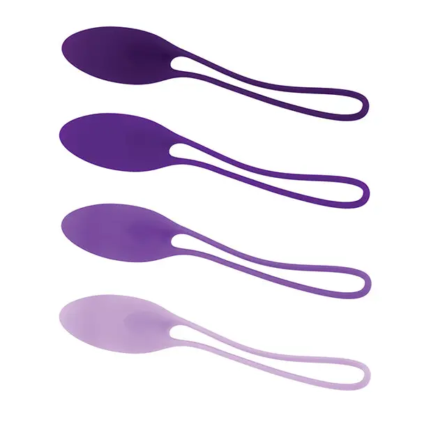 Playboy Pleasure Put In Work Kegel Set - Acai/Ombre - Sexual Enhancers