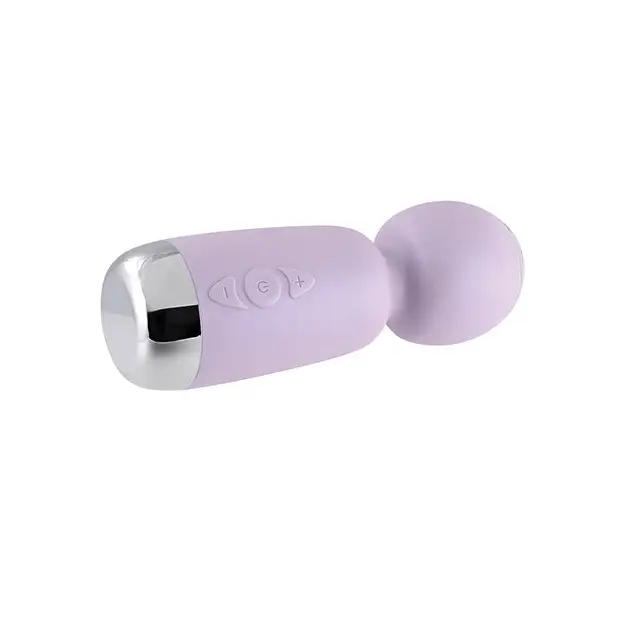 Playboy Pleasure Royal Mini Wand - Opal - Massage Products