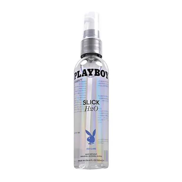 Playboy Pleasure Slick H20 Lubricant - 4 oz - Lubricants