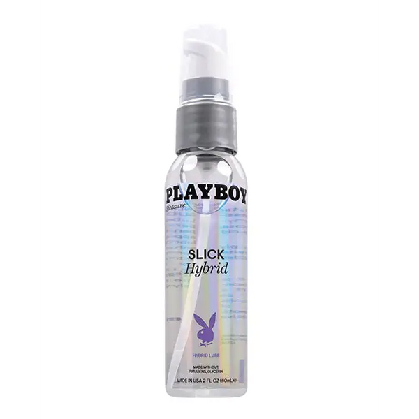 Playboy Pleasure Slick Hybrid Lubricant - 2 oz - Lubricants