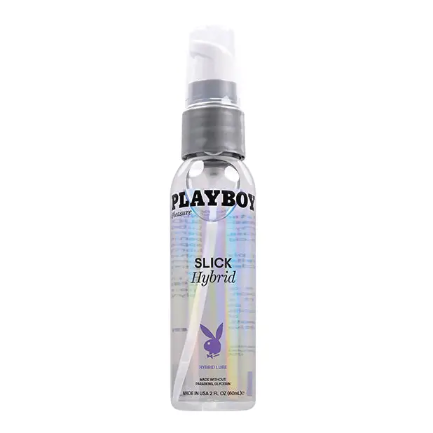 Playboy Pleasure Slick Hybrid Lubricant - 2 oz - Lubricants