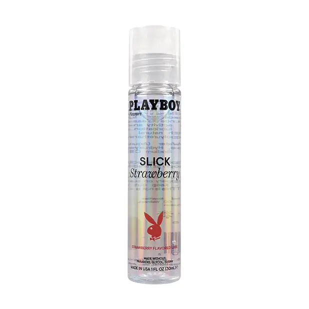 Playboy Pleasure Slick Lubricant - 1 oz Strawberry