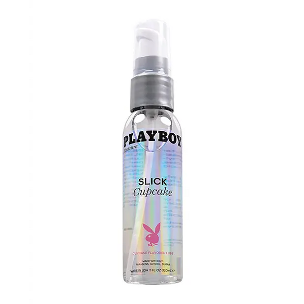 Playboy Pleasure Slick Lubricant - 2 oz Cupcake - Flavored