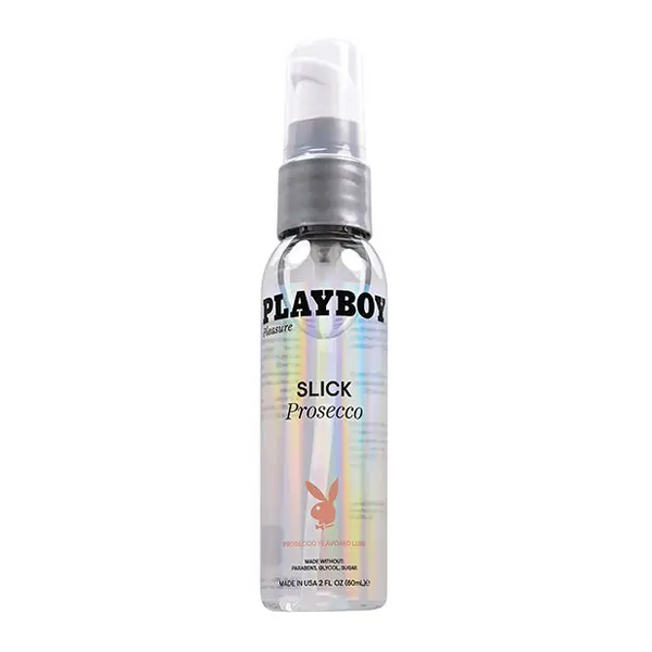 Playboy Pleasure Slick Lubricant - 2 oz Prosecco - Lubricants