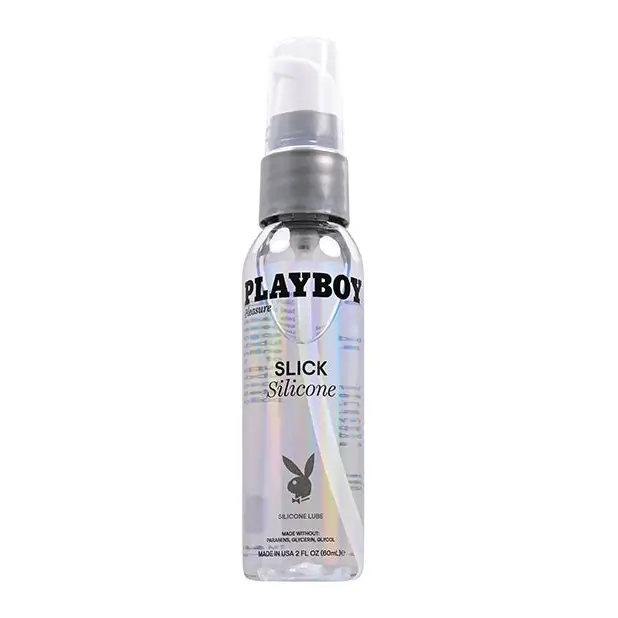 Playboy Pleasure Slick Silicone Lubricant - 2 oz - Lubricants