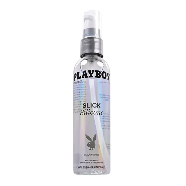 Playboy Pleasure Slick Silicone Lubricant - 4 oz - Lubricants