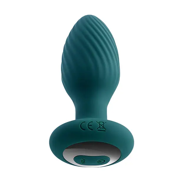 Playboy Pleasure Spinning Tail Teaser Butt Plug - Salute - Anal Products