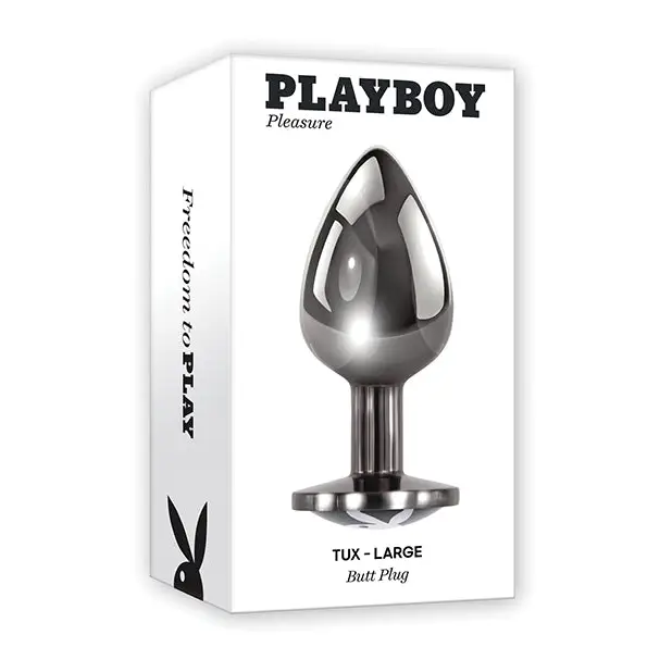 Playboy Pleasure Tux Butt Plug - Large - Anal Products