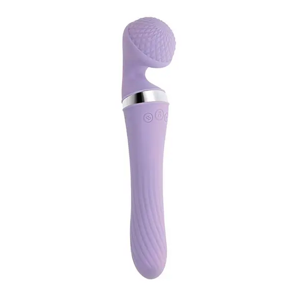 Playboy Pleasure Vibrato Wand Vibrator - Lilac - Massage Products