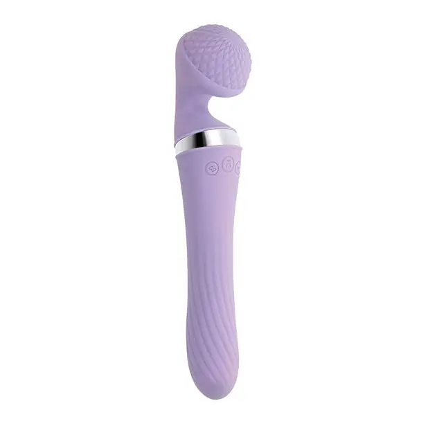 Playboy Pleasure Vibrato Wand Vibrator - Lilac - Massage Products